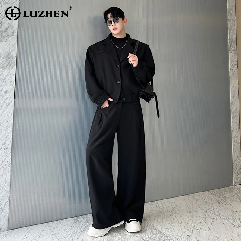 Street Fashion For 2026 - LUZHEN Blazer Musim Semi Jaket Kasual