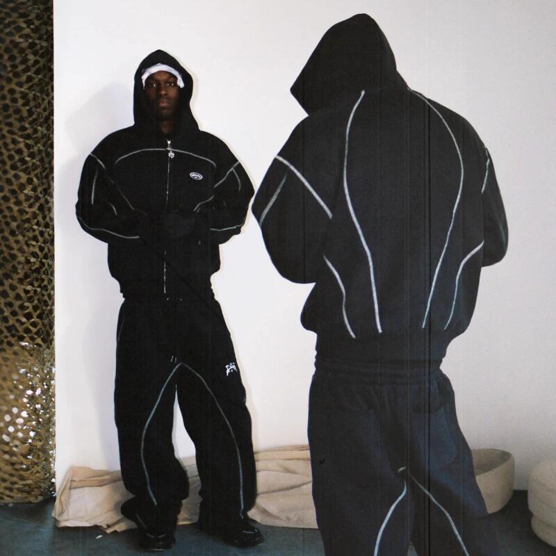 Street Fashion Types - Set Hoodie Y2K Trendi Musim Semi