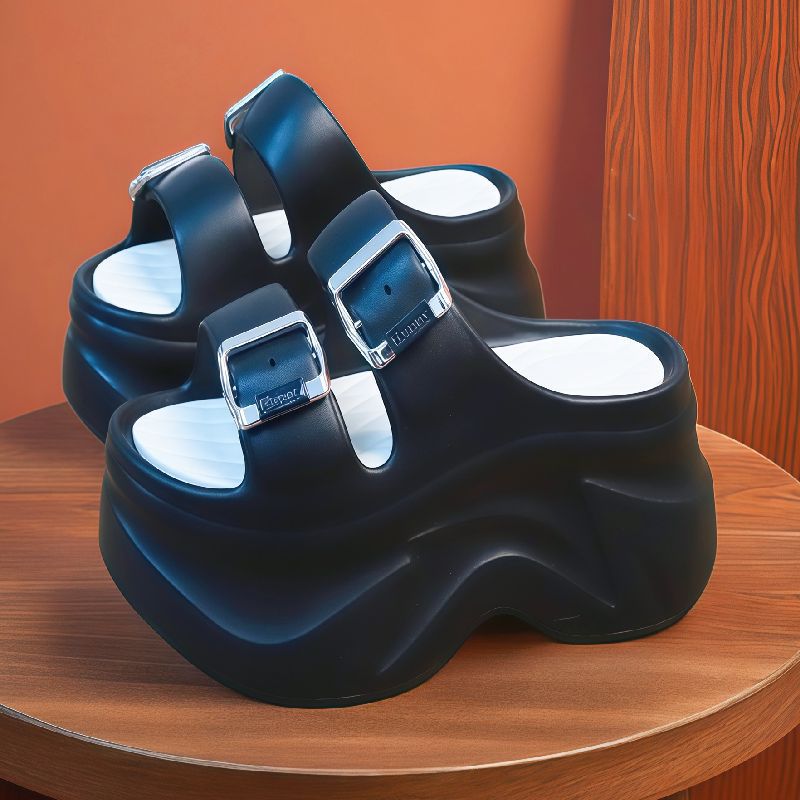 Street Fashion Girl - Sandal Platform Fashion Hak Tinggi 9cm