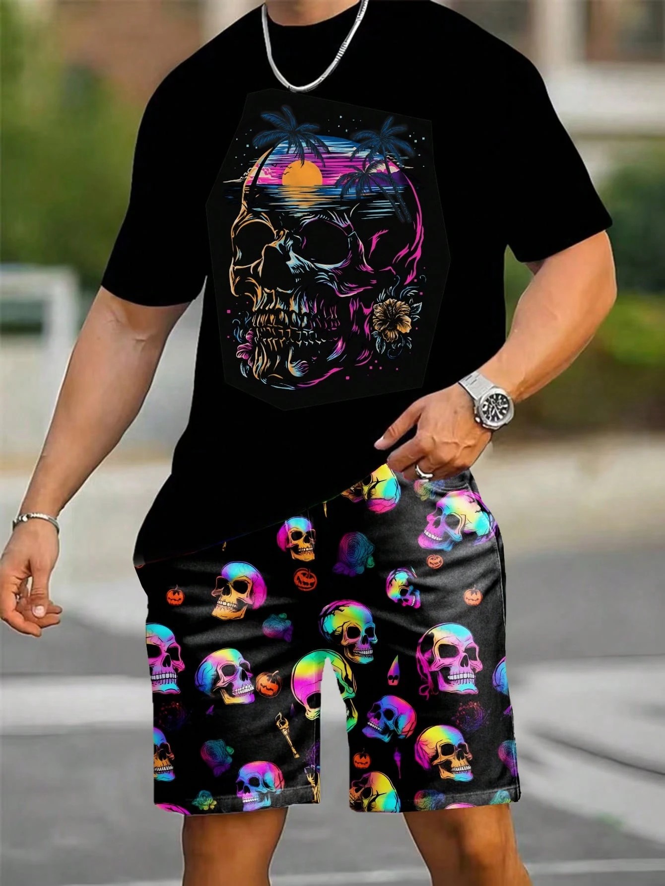Street Fashion For 2026 - Setelan Kaos Pendek dan Celana Pendek