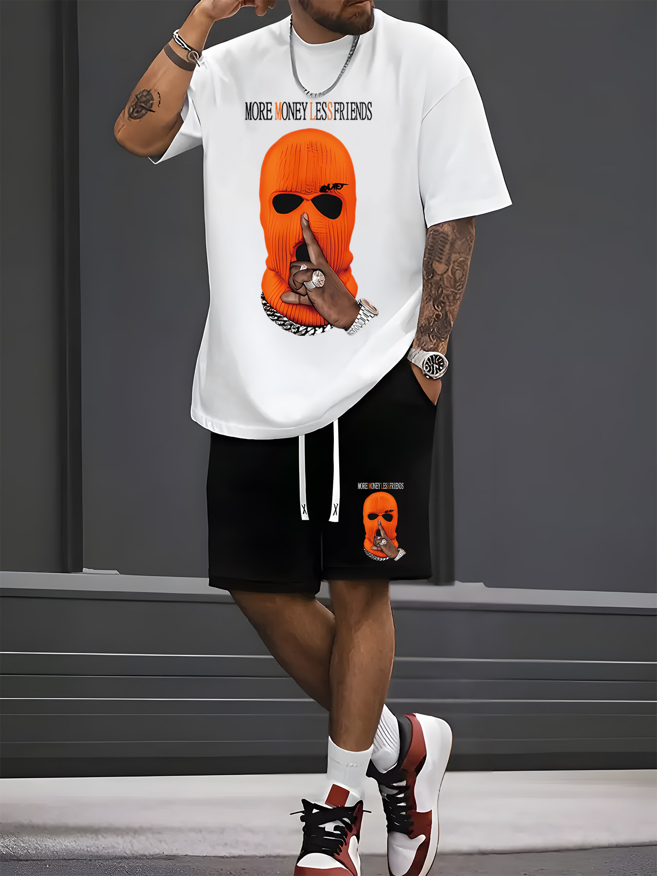 Street Fashion For 2026 - Setelan Kaos Pendek dan Celana Pendek