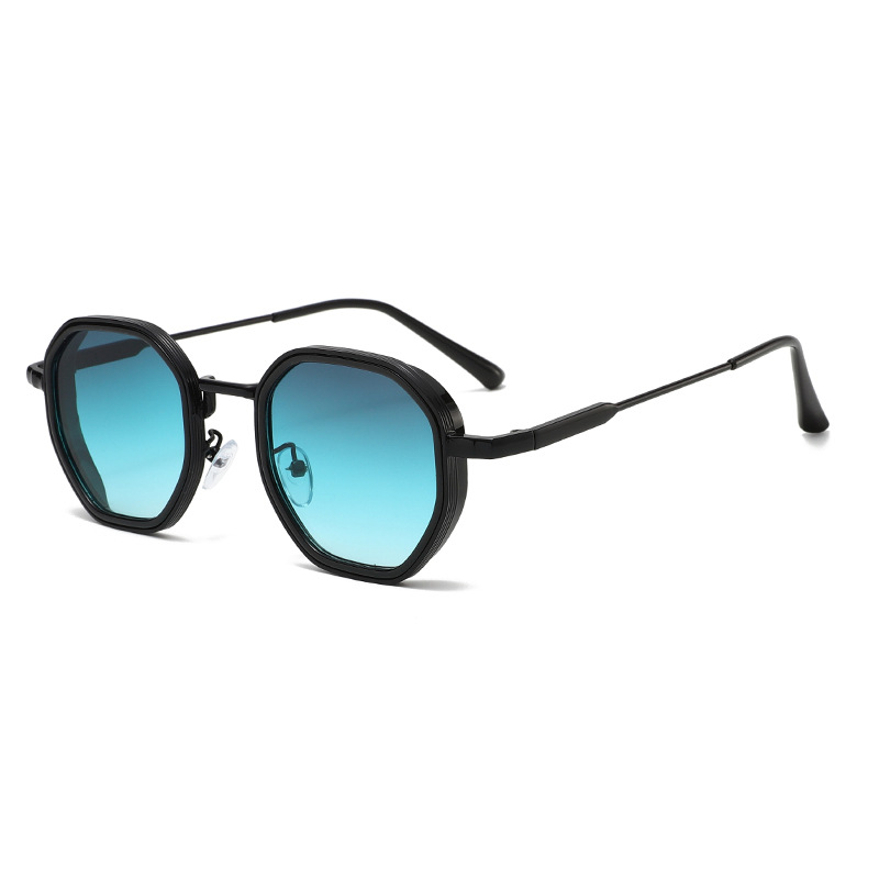 Kacamata Retro Poligon Metalik - Street Fashion Photographers ulasan dan harga