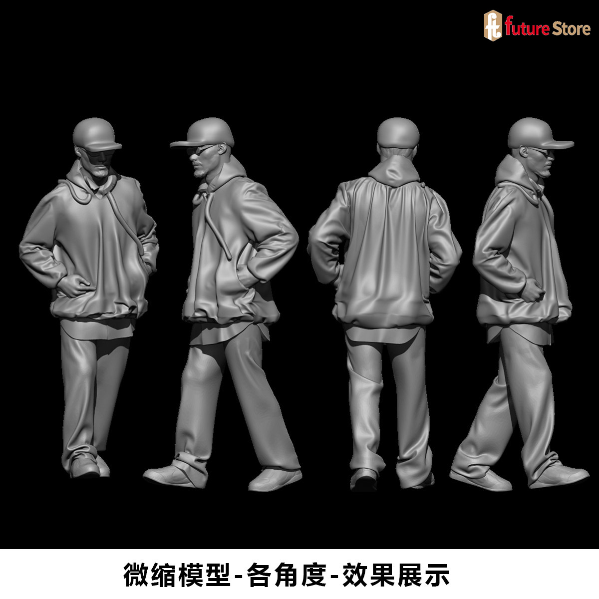 Cetakan 3D Miniatur 1/64 1/43  - Street Fashion Photographers ulasan dan harga