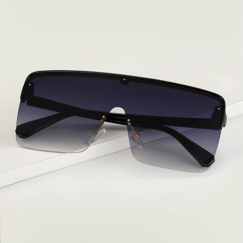 Kacamata Hitam Oversized Desai - Street Fashion Glasses ulasan dan harga