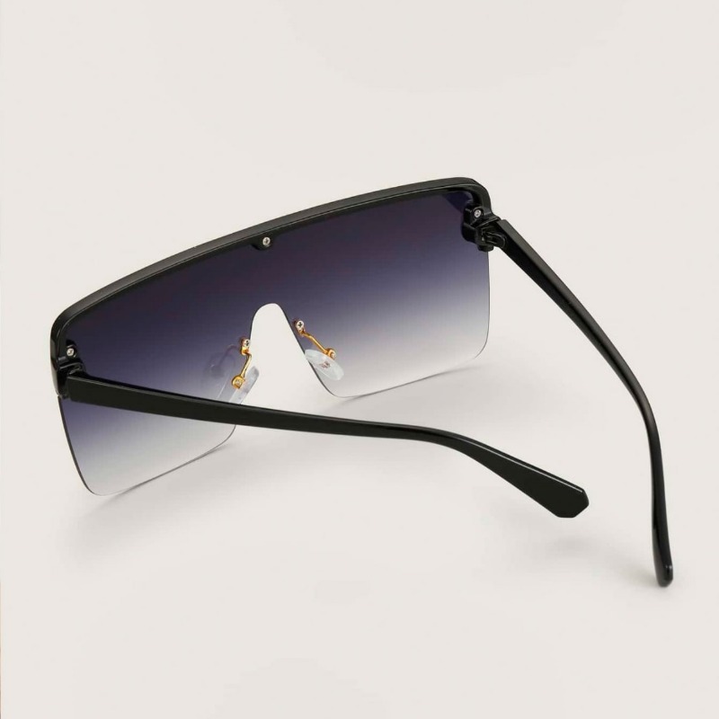 Kacamata Hitam Oversized Desai - Street Fashion Glasses ulasan dan harga