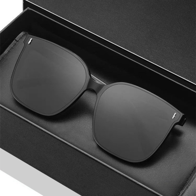 Kacamata Hitam Fashion Square  - Street Fashion Glasses ulasan dan harga
