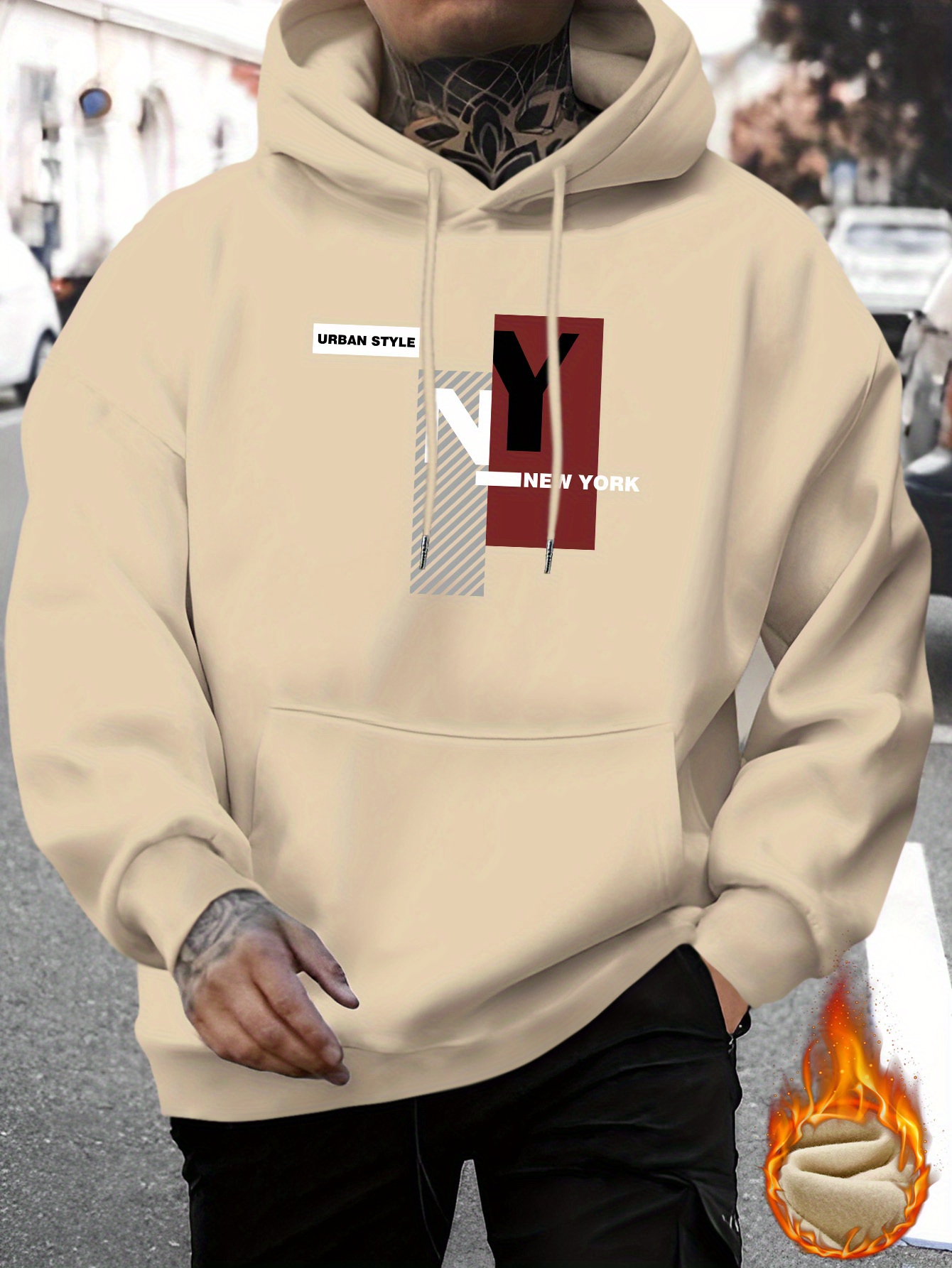 Sweatshirt kasual pria dan wan - Street Fashion Nyc ulasan dan harga