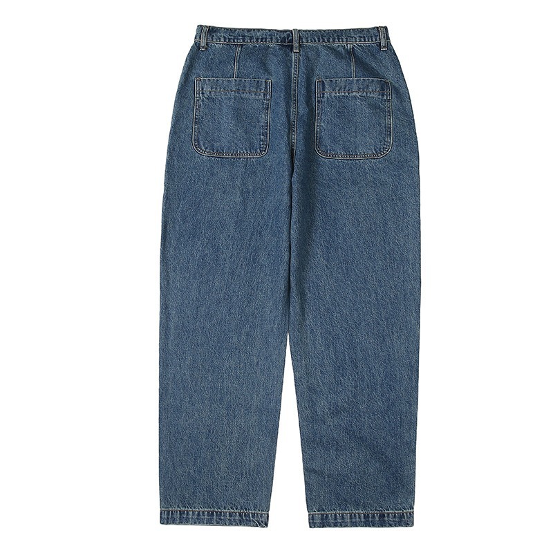 MAQVOB Jeans Trendi Merek Mewa - Street Fashion Jeans Men ulasan dan harga