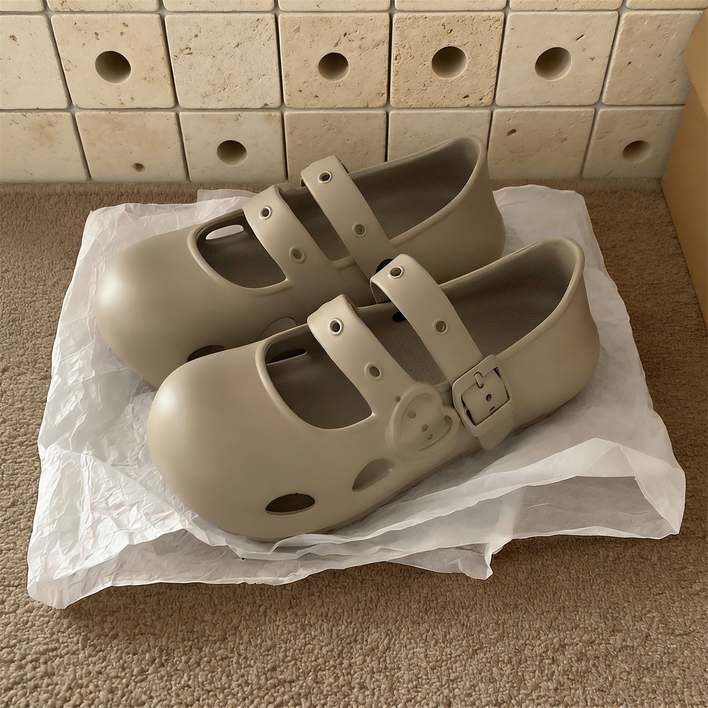 Sepatu Balet Platform Musim Pa - Street Fashion Girl ulasan dan harga