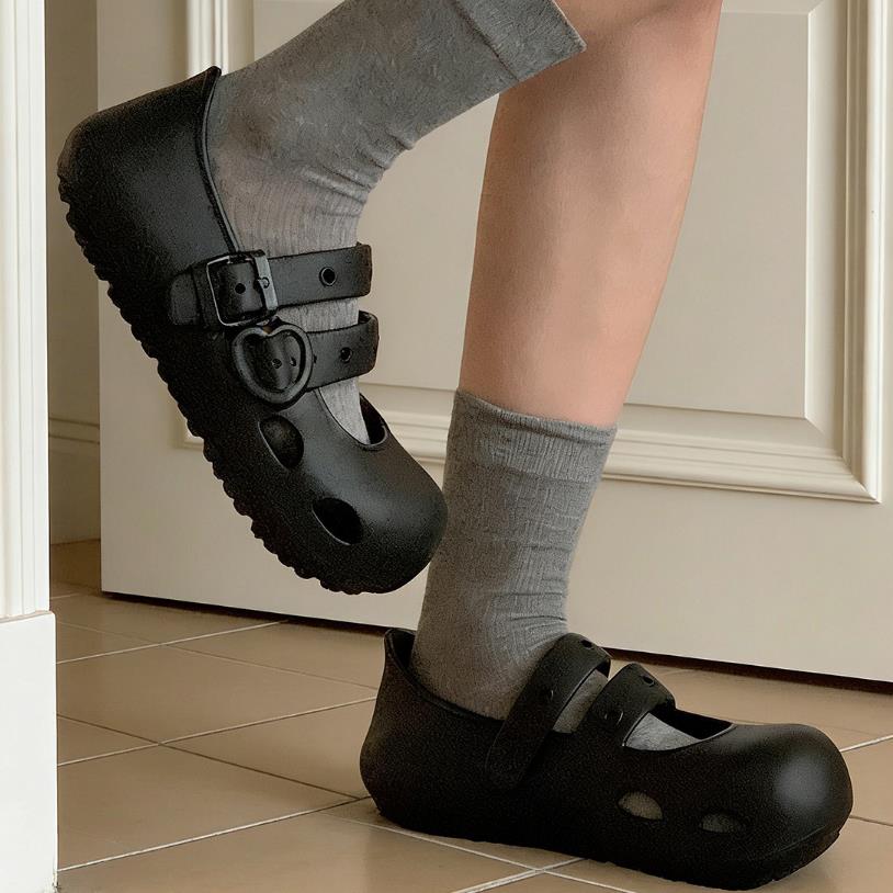 Sepatu Balet Platform Musim Pa - Street Fashion Girl ulasan dan harga