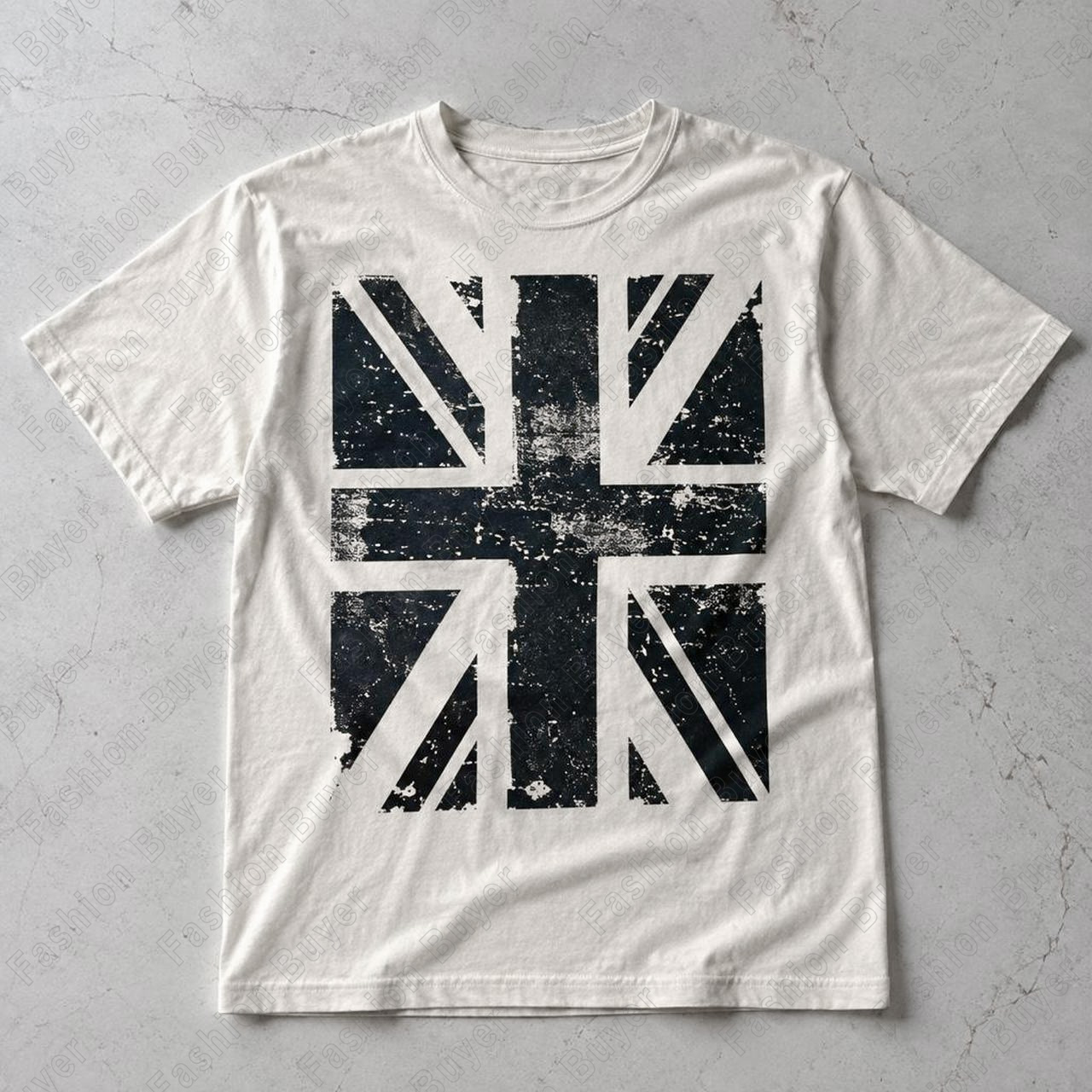 Kaos dengan Motif Union Jack ( - Street Fashion London ulasan dan harga