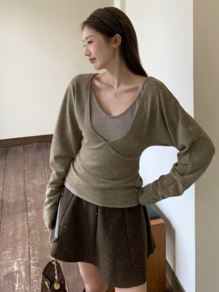 Pakaian Wanita 2 Potong Sweet  - Street Fashion Korean Girl ulasan dan harga