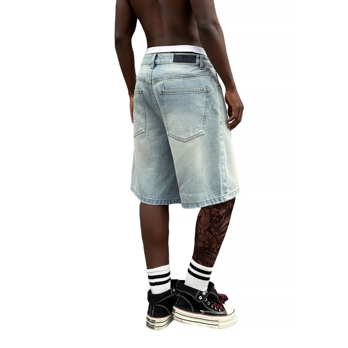 Celana Jeans Pendek Model Bagg - Street Fashion Jeans Men ulasan dan harga