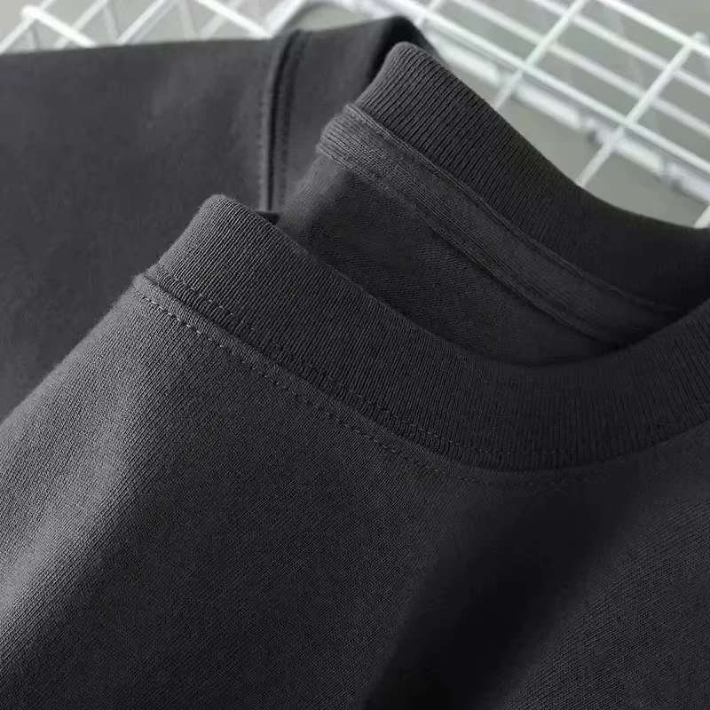 Kaos Katun Hitam Baru 2026 den - Street Fashion London ulasan dan harga