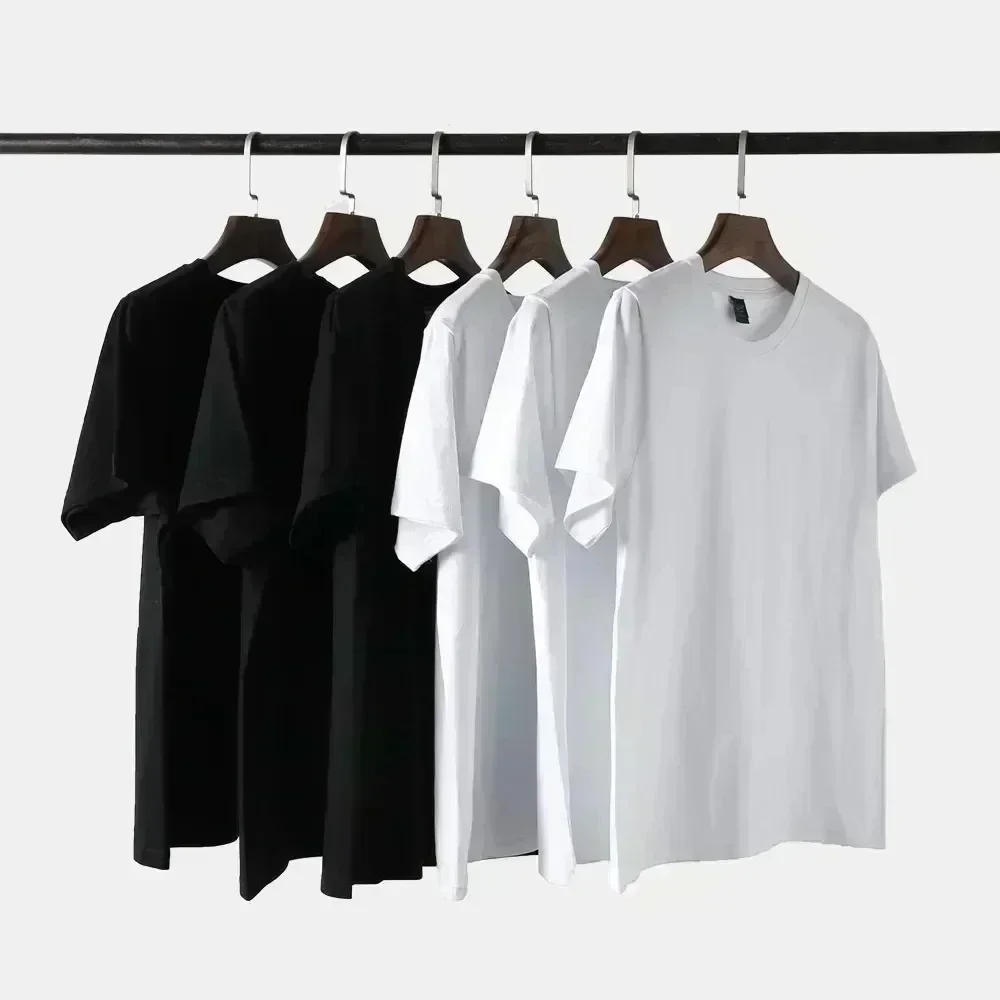 Kaos Katun Hitam Baru 2026 den - Street Fashion London ulasan dan harga