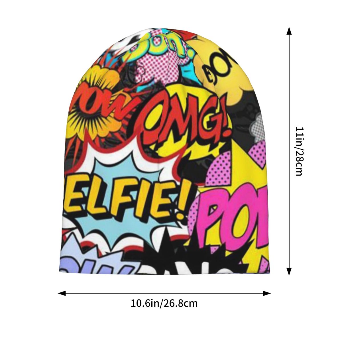 Topi Rajut Hangat Bergaya Graf - Street Fashion Graffiti ulasan dan harga