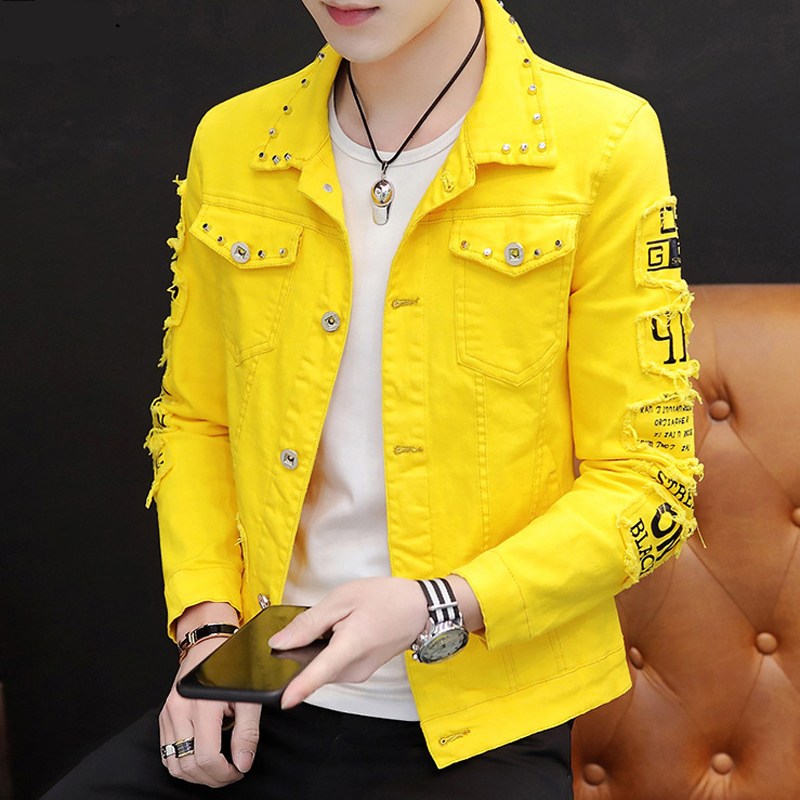 Jaket Denim Paku Keling Pria M - Street Fashion Jeans Men ulasan dan harga