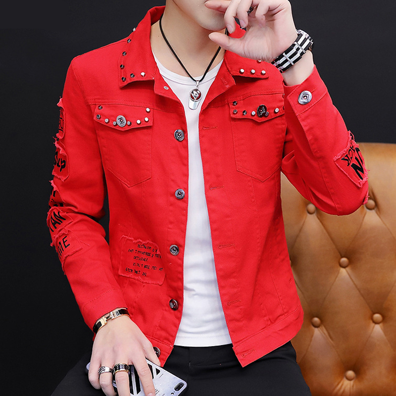 Jaket Denim Paku Keling Pria M - Street Fashion Jeans Men ulasan dan harga