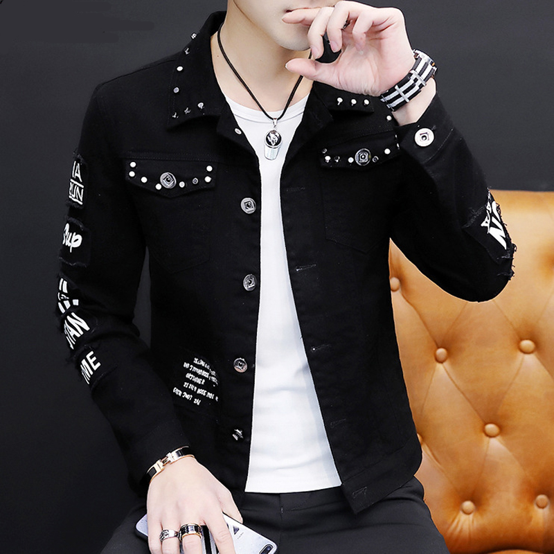 Jaket Denim Paku Keling Pria M - Street Fashion Jeans Men ulasan dan harga