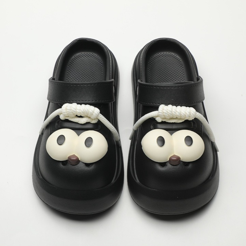 Sepatu Clog Fashion DIY Mata B - Street Fashion Girl ulasan dan harga