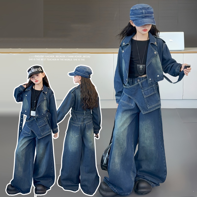 Set Pakaian Anak Perempuan Mus - Street Fashion Korean Girl ulasan dan harga
