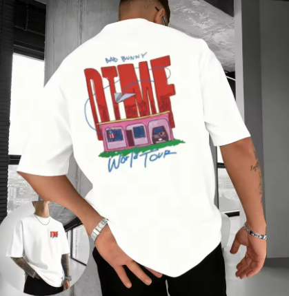 Kaos pria retro bergambar kart - Street Fashion Graffiti ulasan dan harga