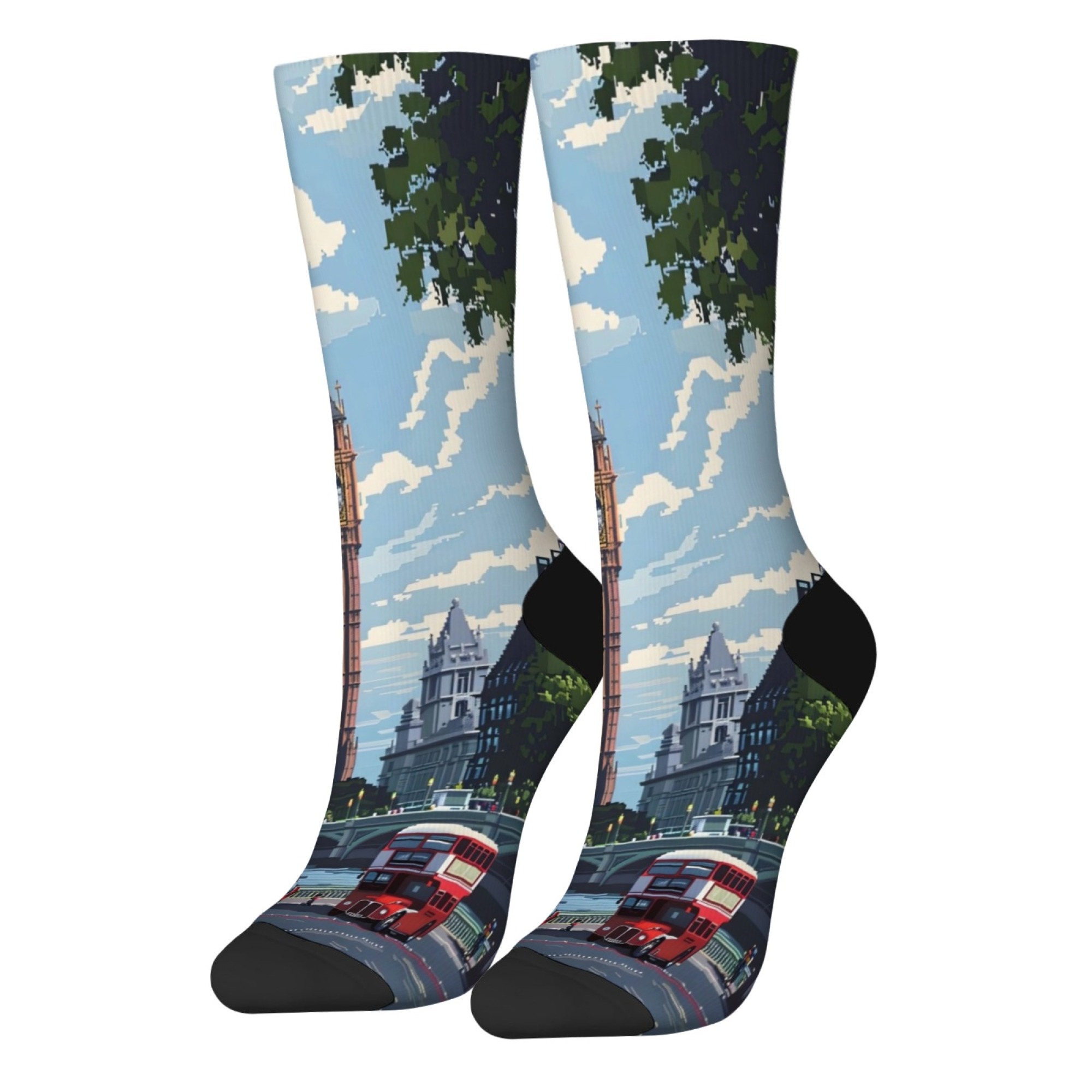 Kaus Kaki Pria Gaya Komik Jala - Street Fashion London ulasan dan harga