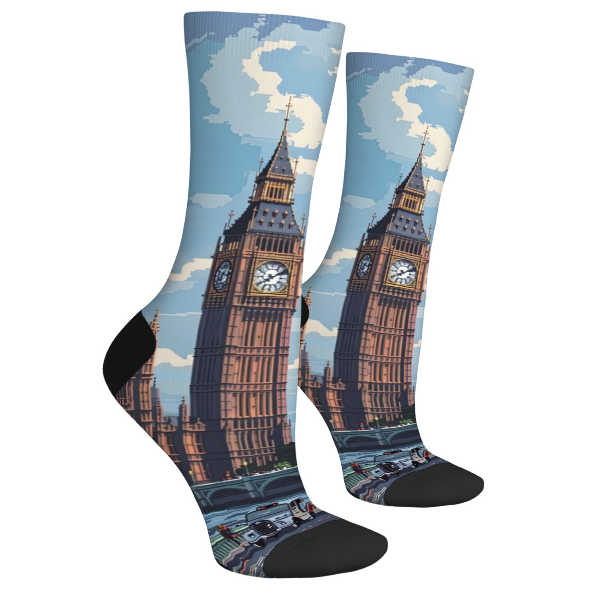 Kaus Kaki Pria Gaya Komik Jala - Street Fashion London ulasan dan harga