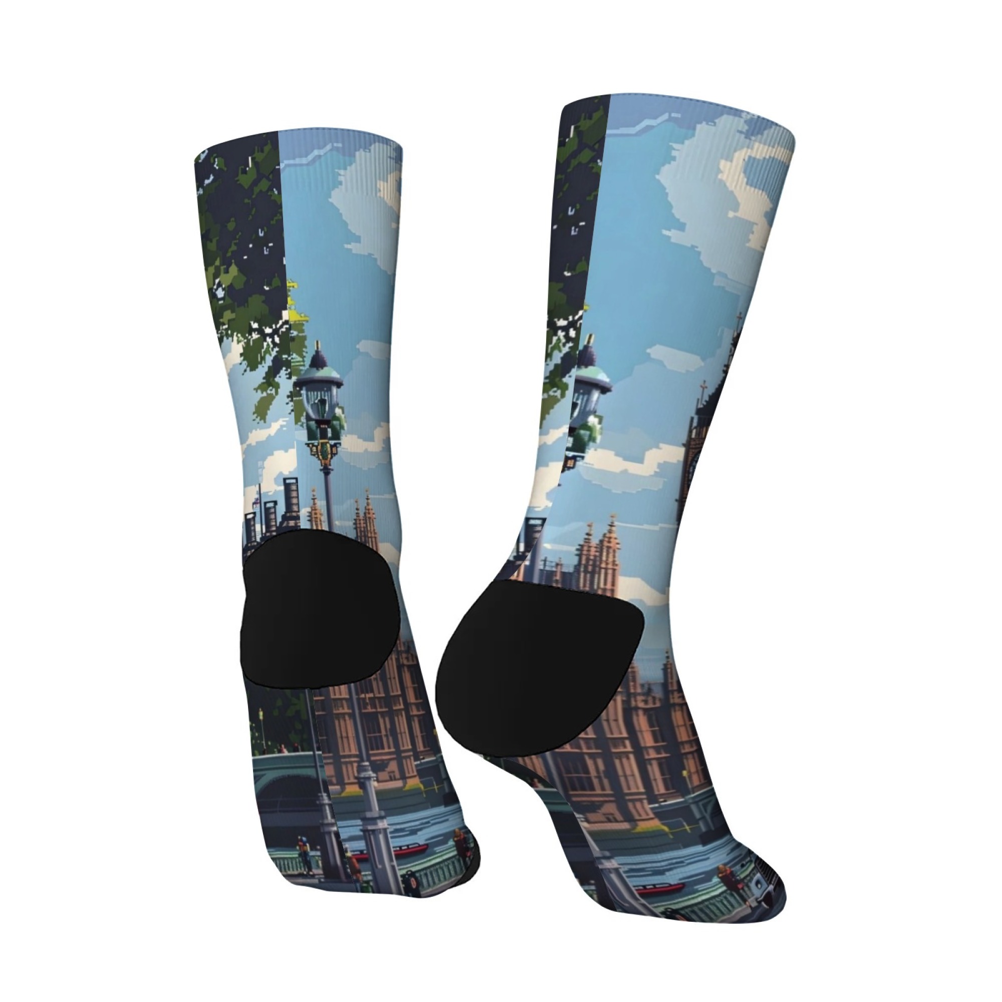 Kaus Kaki Pria Gaya Komik Jala - Street Fashion London ulasan dan harga
