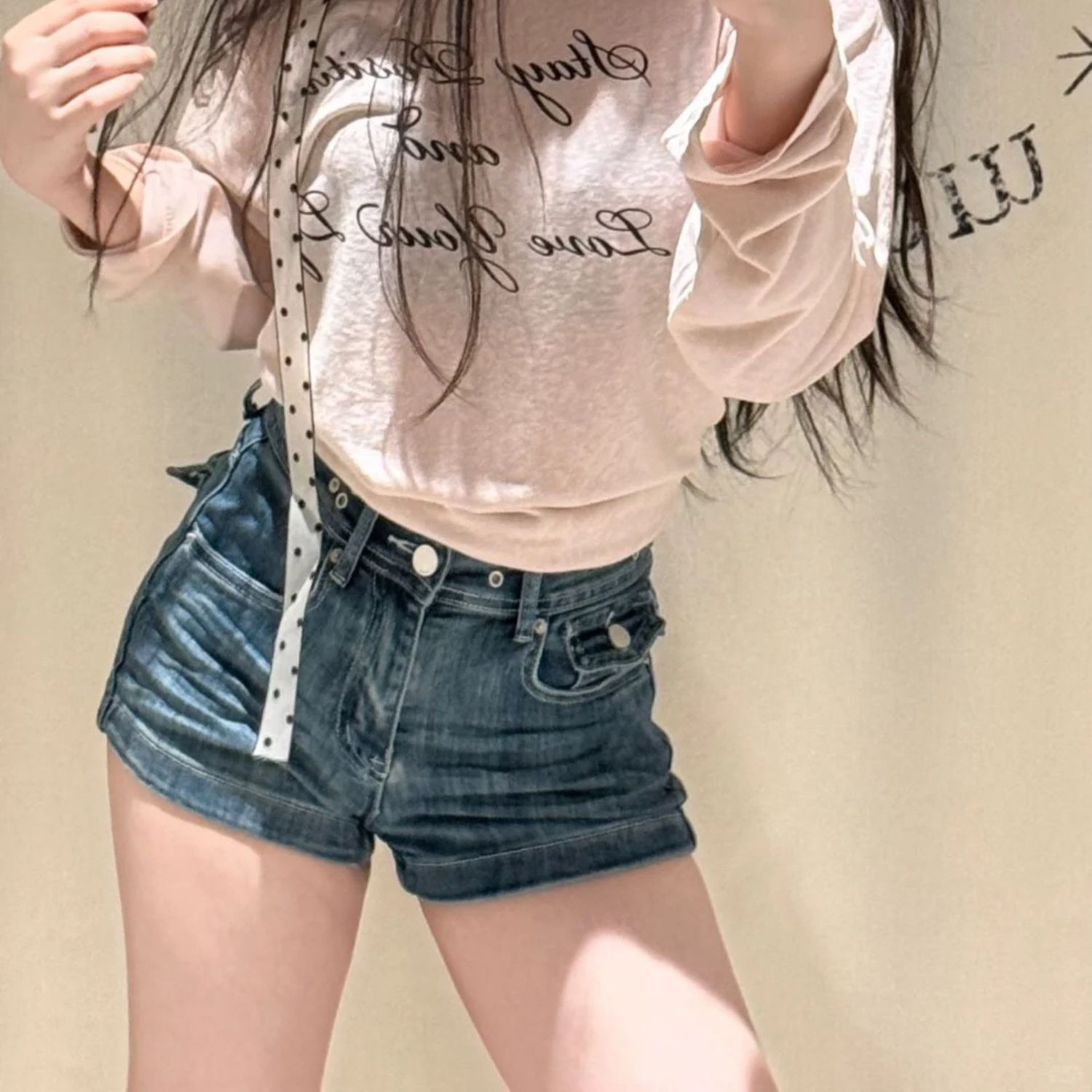 Celana Pendek Wanita Baru 2026 - Street Fashion Korean Girl ulasan dan harga