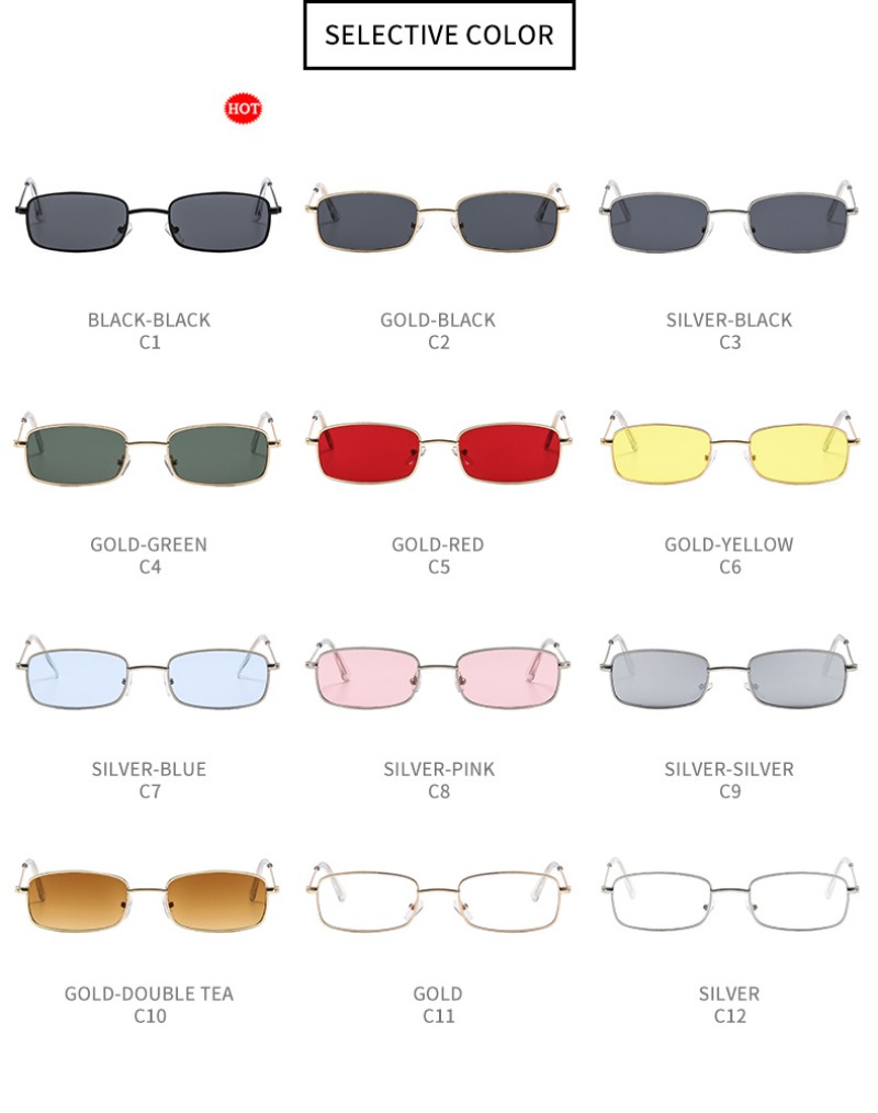 Kacamata Hitam Kotak Bingkai K - Street Fashion Glasses ulasan dan harga