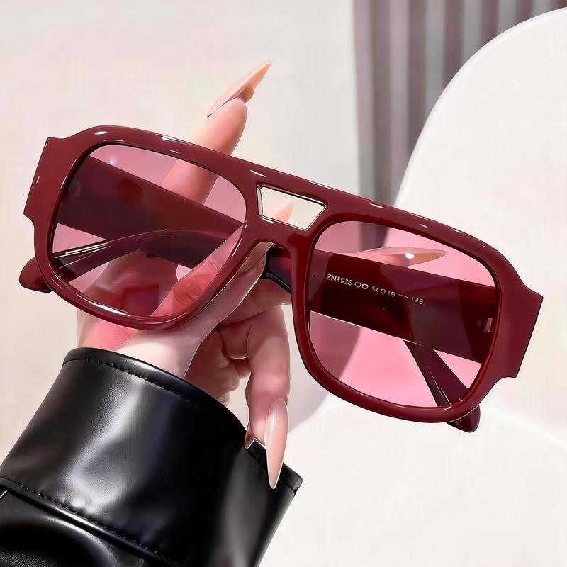 Kacamata Aviator Retro Baru Y2 - Street Fashion Glasses ulasan dan harga