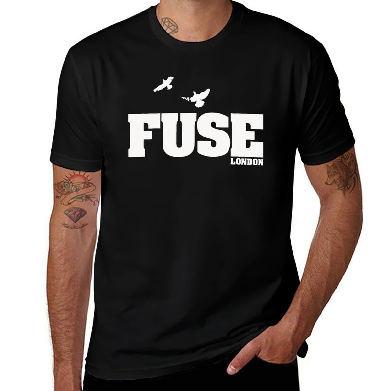 Kaos Fuse London Kaos Kasual F - Street Fashion London ulasan dan harga