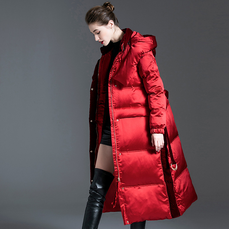 Mantel bulu angsa Wanita Mode  - Street Fashion High End ulasan dan harga