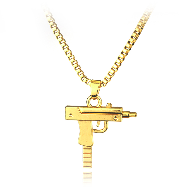 Kalung Liontin Bentuk Senjata  - Street Fashion Types ulasan dan harga