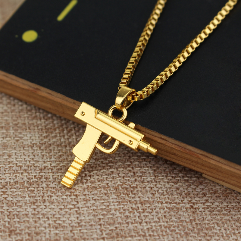 Kalung Liontin Bentuk Senjata  - Street Fashion Types ulasan dan harga