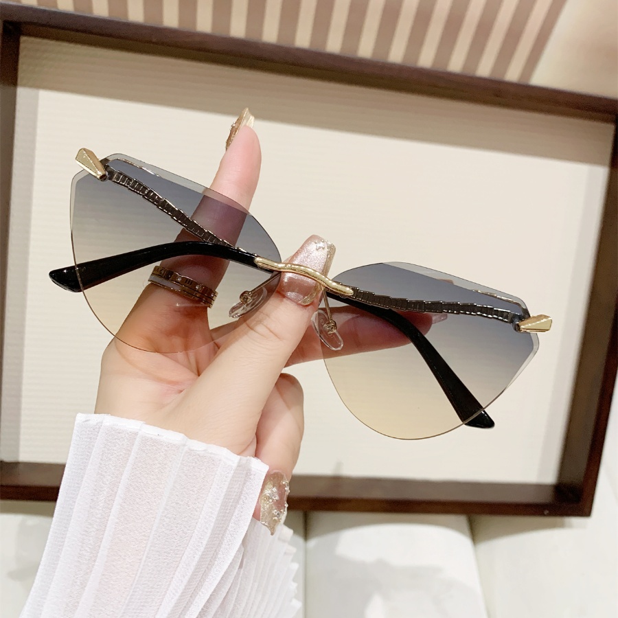 1Pc Kacamata Fashion Wanita Ga - Street Fashion High End ulasan dan harga