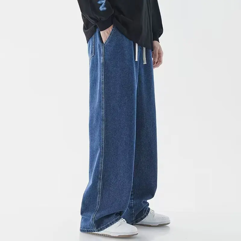 Celana Jeans Longgar Streetwea - Street Fashion Jeans Men ulasan dan harga