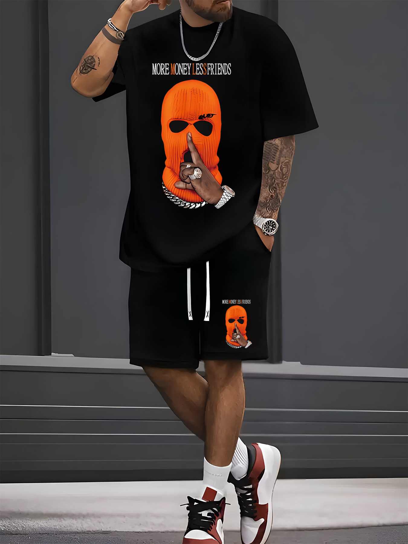 Setelan Kaos Pendek dan Celana - Street Fashion For 2026 ulasan dan harga