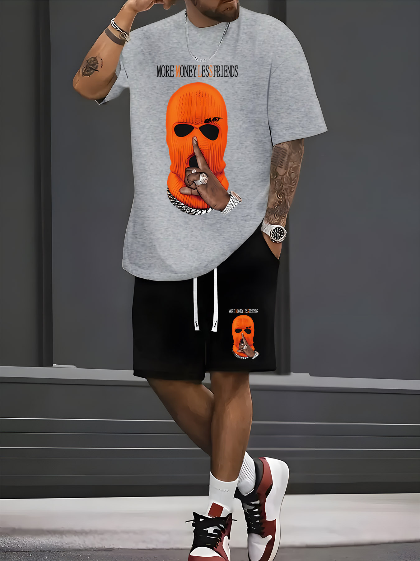 Setelan Kaos Pendek dan Celana - Street Fashion For 2026 ulasan dan harga